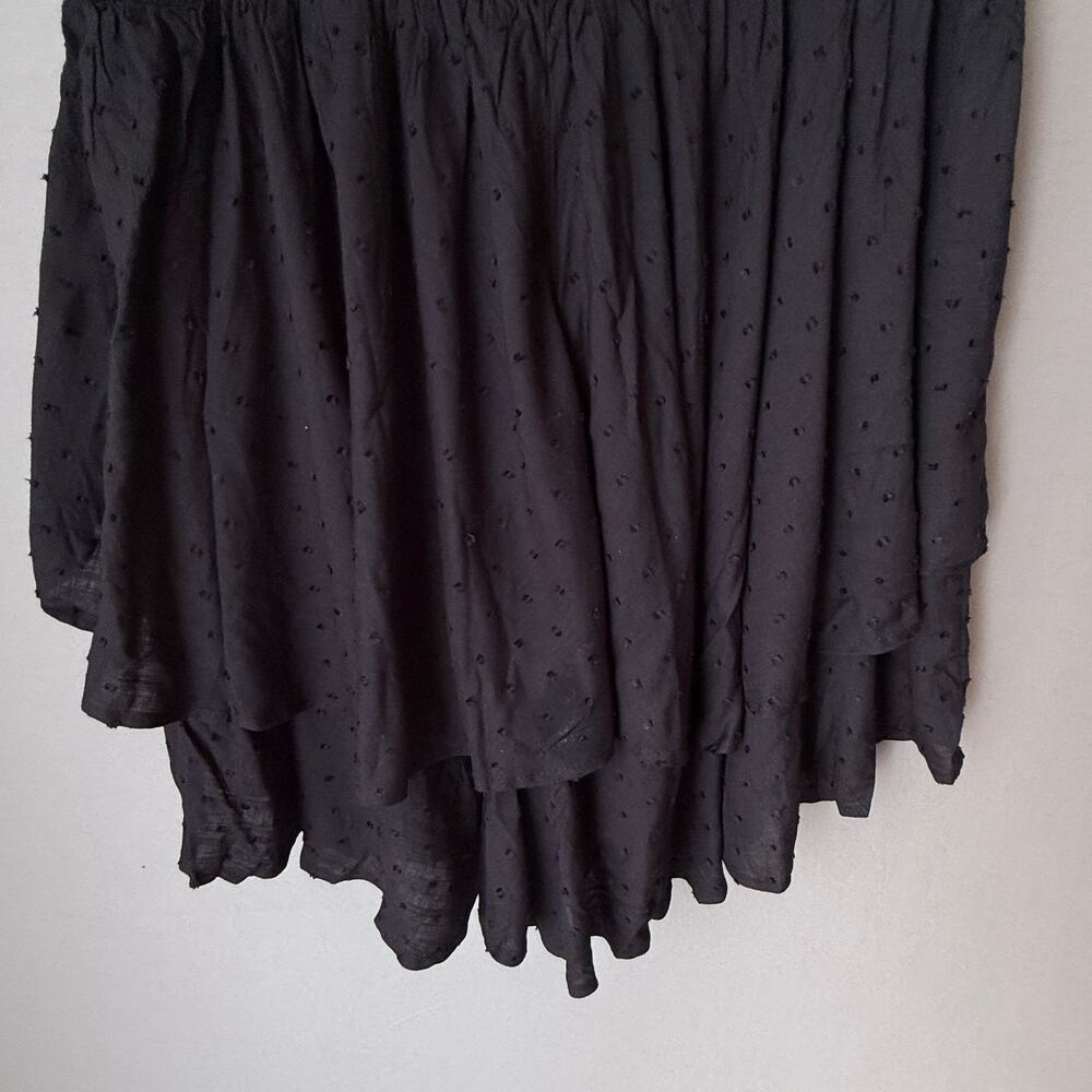 Princess Polly sz 8 black ruffle cottage boho romper NWOT - Picture 10 of 11